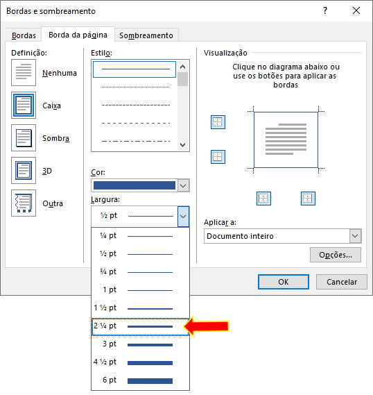 Como Colocar Bordas No Word 6707