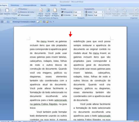 Como Inserir Colunas No Word Para Dividir O Texto