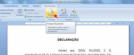 Proteger documento