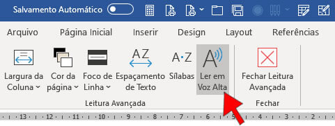 Comando Ler em Voz Alta