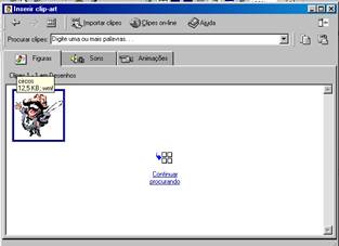 Inserir Clip Art