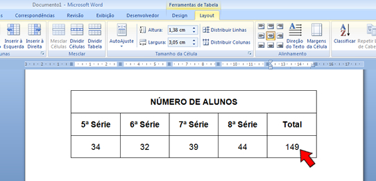 Resultado da Fórmula