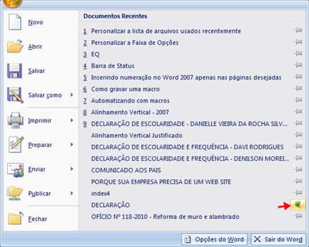 Documentos Recentes