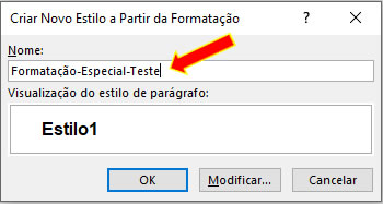 Nome do Novo Estilo