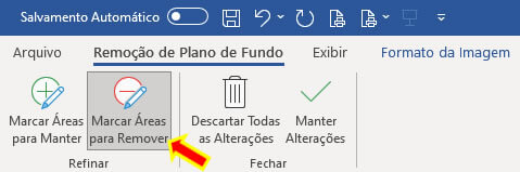 Marcar Áreas para Remover