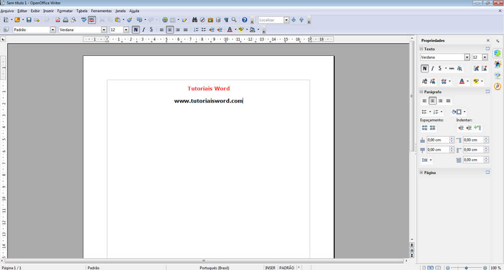 OpenOffice Writer